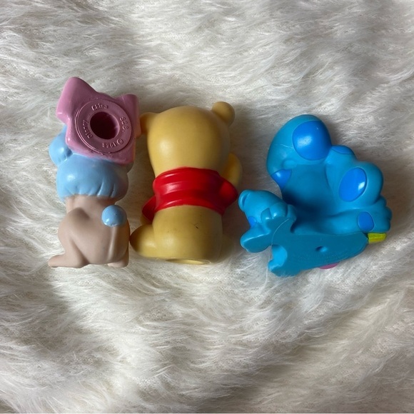 Vintage Baby/Toddler Soft Squishy Toy Lot Pooh Blues Clues Taz Georgette 90s y2k - Picture 3 of 9